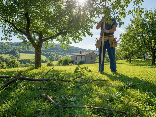 Poda de árboles frutales en Ourense - Imagen 1